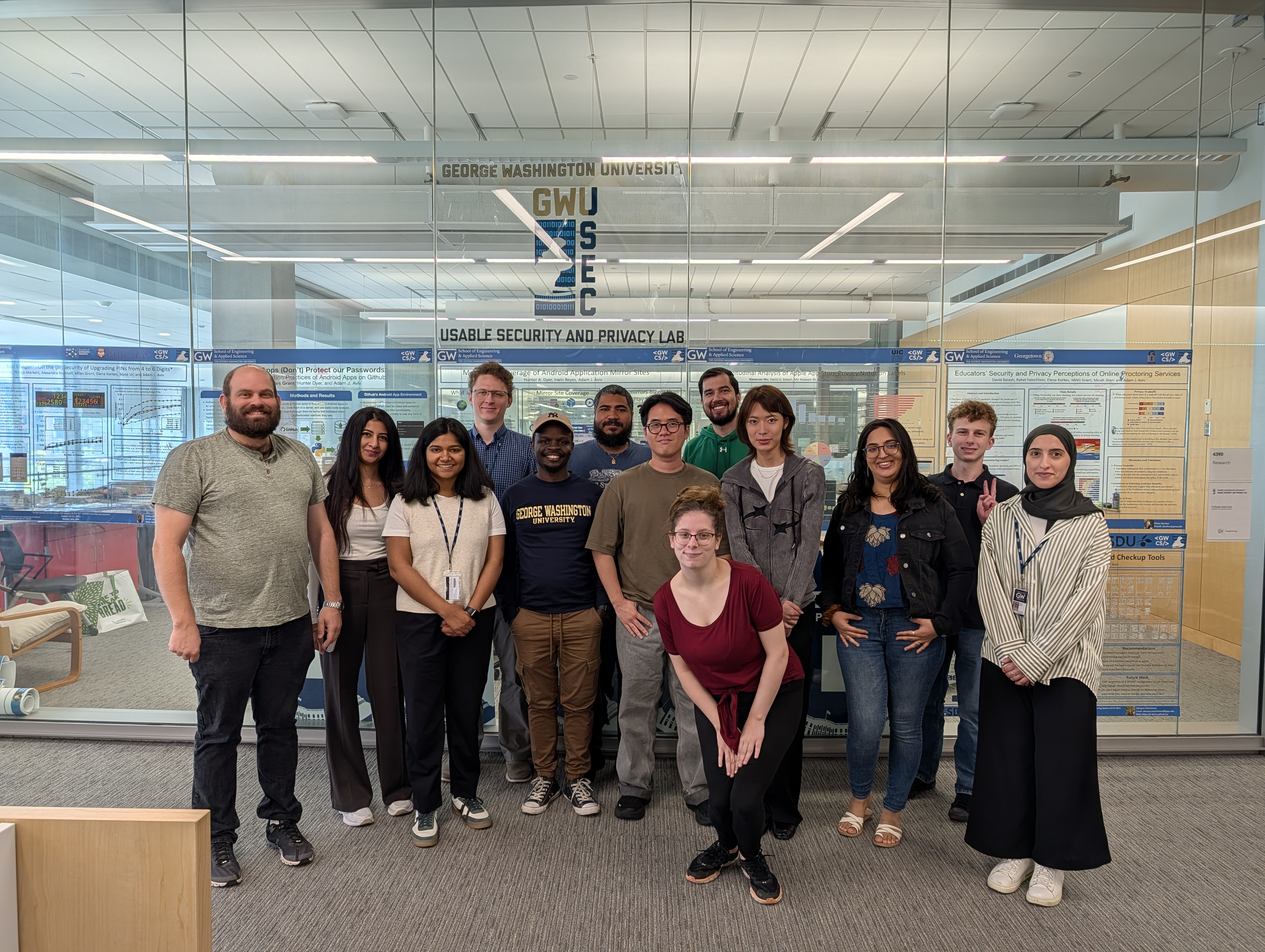 GWUSEC Lab Photo 2024